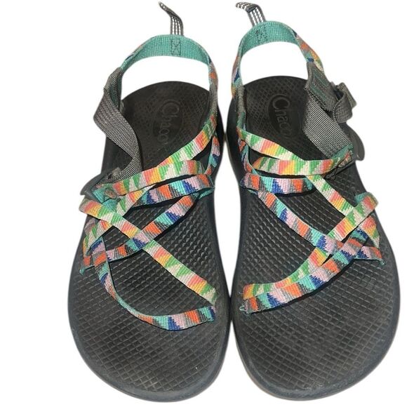 Chaco Multicolor Strappy Sandals Size 5 - Picture 1 of 5